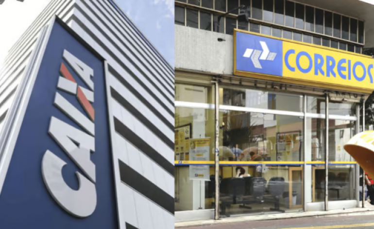 Caixa e Correios fecham parceria para compartilhar serviços e instalações em todo o país